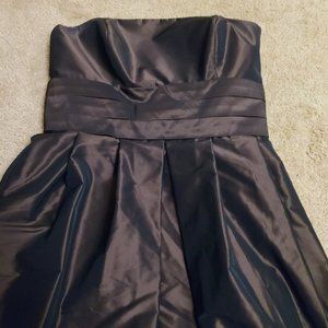 Ann Taylor formal strapless knee length dress